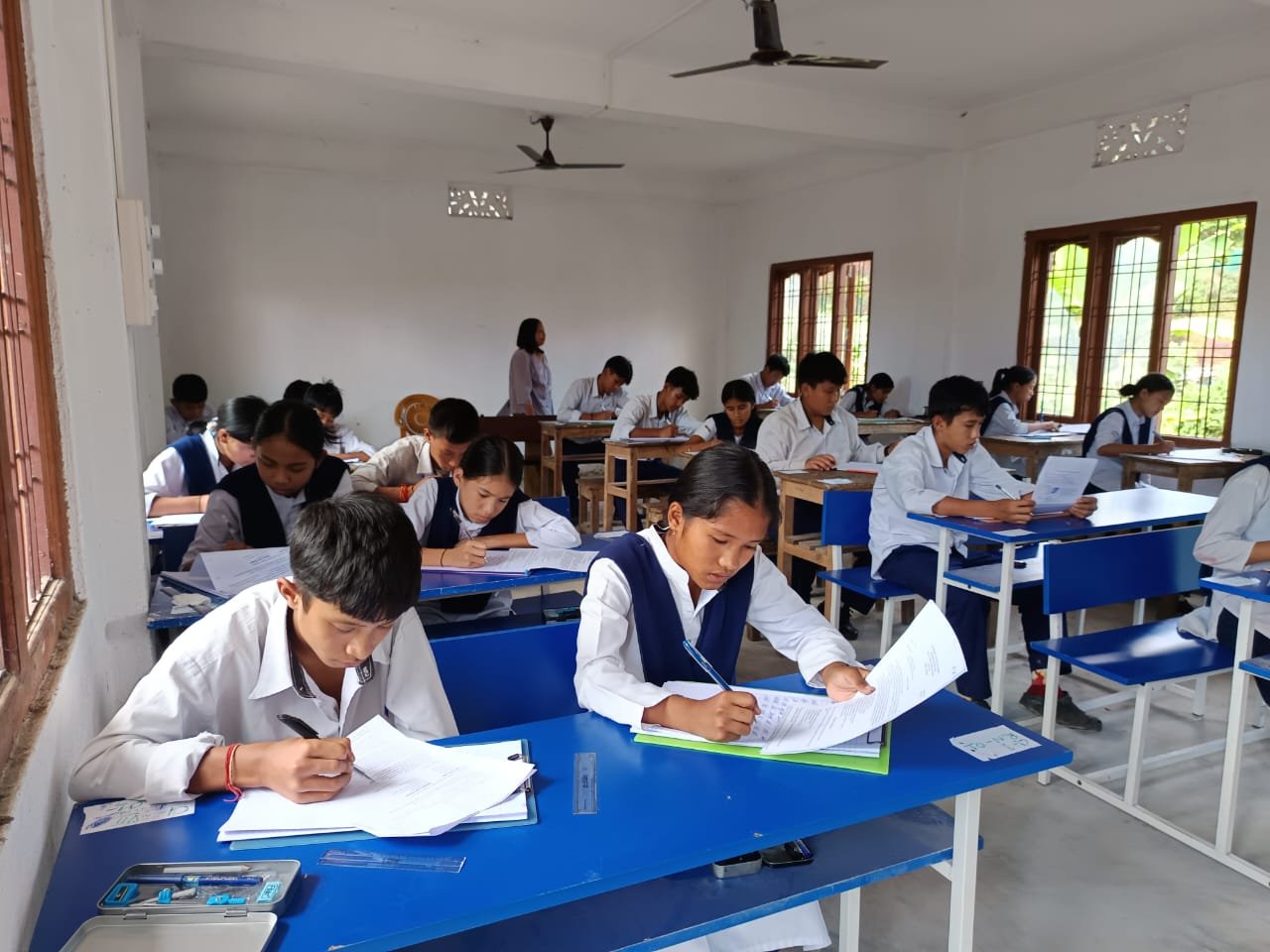 Students in classroom